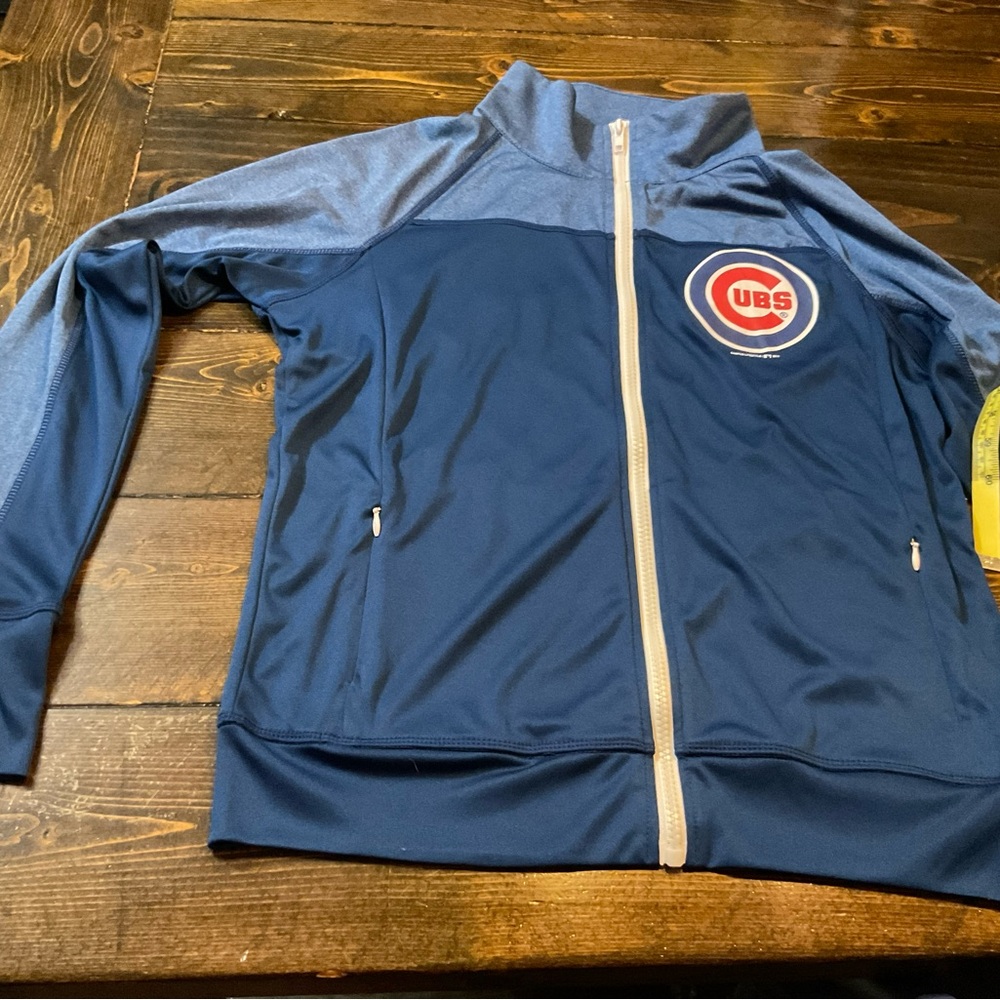 Cubs Blue Track Jacket